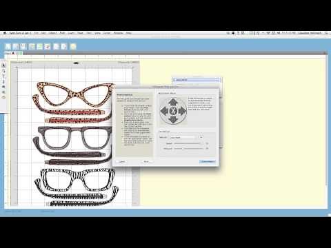 how to set up SVG files to print and cut in Sure Cuts A Lot 3 - SCAL software