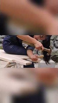 Genius girl built a barn. #林果儿 #发电机翻新