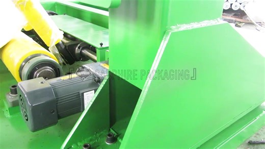Pallet wrapper/Pallet wrapping machine for wrapping electrical cabinet. #verticalwrappingmachine #sapphire #sapphirepack #wrappingmachine #machine #machinelearning #machineshop #coil #tyres #whatsapp #greencolor #wrappingcoil #vertical