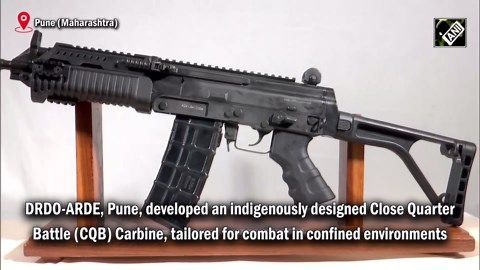 DRDO unveils indigenous CQB carbine for anti-terror, urban warfare; Boosts Atmanirbhar Bharat drive