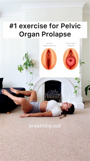 Try this easy exercise to help a pelvic organ prolapse #prolapse #pelvicfloorexercises #organprolapse #kimmyfitness Click the link 🔗 to SUBSCRIBE for full workout and access to so many life changing exercises 🫂