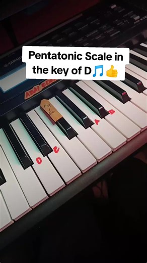 Instantly memorize pentatonic scale for beginners #pianotutorial #scale #chords #musicians #fyp