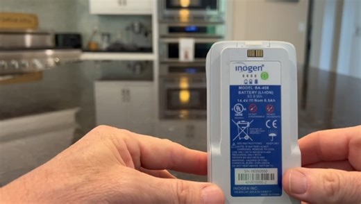 Watch Review of the Inogen Battery on Amazon Live