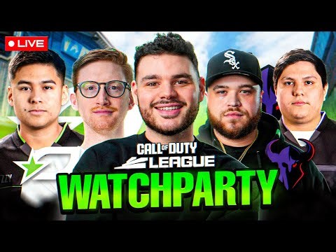 🔴LIVE - CDL WATCH PARTY OpTic TEXAS vs G2 MINNESOTA | CDL MAJOR 1 DAY 3