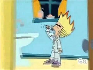 Johnny Test throws a tantrum because he won't come back to the park until next year
