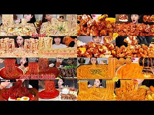 THE BEST 1 Hr MUKBANG ASMR COMPILATION🤤🔥SATISFYING
