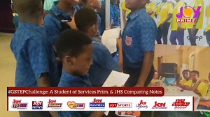 20K views · 673 reactions | Young Einstein of Services Primary & JHS busily comparing notes to make sure he has not missed anything at the GSTEP Challenge Exhibition and Awards Event at AICC, Ghana. #GSTEPChallenge | Joy Prime | Facebook