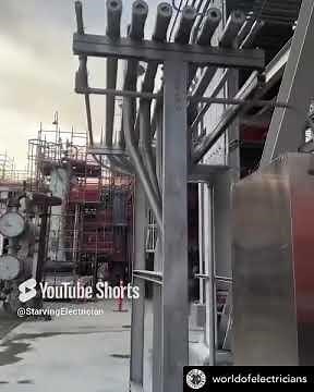 Industrial Conduit Bending Like a Pro #Electrician #Satisfying