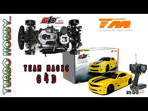 😍 Increible Team Magic G4D touring nitro RC. El coche teledirigido de gasolina definitivo 🏎️