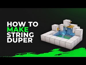 Simple String Farm (Duper) for Minecraft 1.20 & 1.21