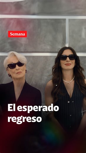 Revista Semana on Instagram: "Casi veinte años después, la película “El diablo viste a la moda” confirma su regreso con una segunda entrega. La historia vuelve con una nueva adaptación de la moda en el mundo digital y todo el regreso del cast original. Los detalles en este video."