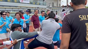 11K views · 167 reactions | A quick end to a tug-of-war at the City Developments Limited’s 5-Star Environment, Health & Safety (EHS) Sports Challenge and Awards Ceremony. | Assoc Prof Muhammad Faishal Ibrahim | Facebook