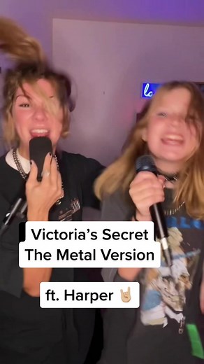 Meet Harper: The 10-Year-Old Metal Singer | Victoria's Secret Metal Version