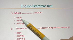 English Grammar Exercise | LK Logic