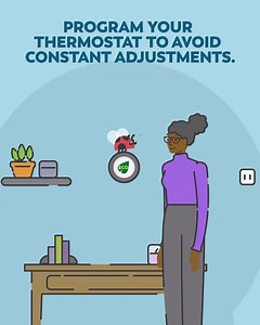 1K views · 18 reactions | Program your thermostat to avoid constant adjustments | Consumers Energy | Facebook