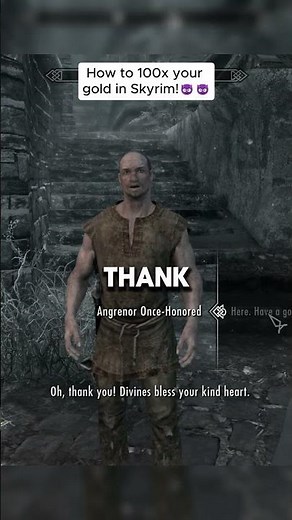How to 100x your gold in Skyrim!