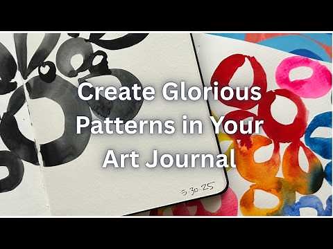Create 10 Minute Abstract Patterns in Your Sketchbook Today