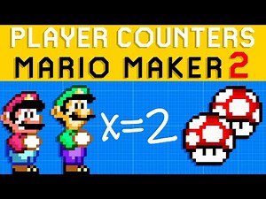 How to ACTUALLY Make Multiplayer Levels in Super Mario Maker 2 - Player Counting Machines 2