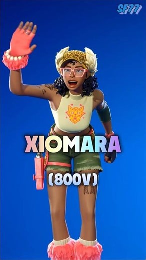 포트나이트 '시오마라' 스킨 리뷰('XIOMARA' Fortnite skin 4K Showcase)(フォートナイ 'シオマラ')