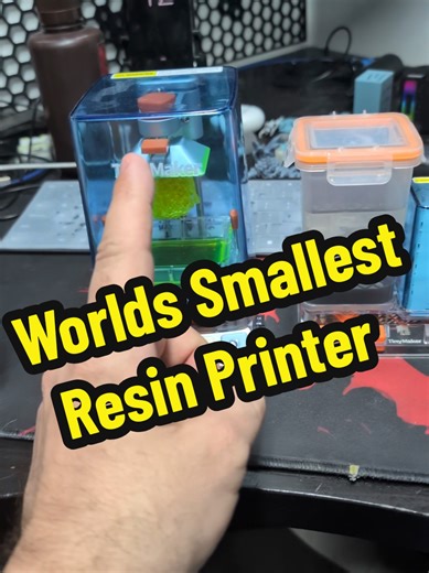 Exploring the World's Smallest Resin Printer: Tinymaker