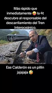 😱💥🚅‼️ #CLAUDIA_SHEINBAUM YA DESCUBRIÓ AL #CULPABLE DEL #DESCARRILAMIENTO DEL TREN INTEROCEÁNICO‼️ Fue Calderón ‼️🤣 #PeriódicoRepercusiónHidalgo | Periódico Repercusión Hidalgo