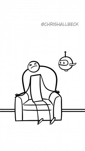 The impossible task. #motivation #funny #funnyvideo #animated #cartoon | Chris Hallbeck