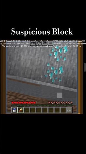 Minecraft Suspicious Block 😯