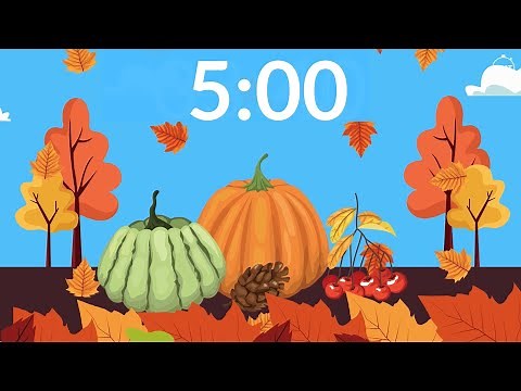FALL ANIMATION 5 MINUTE TIMER