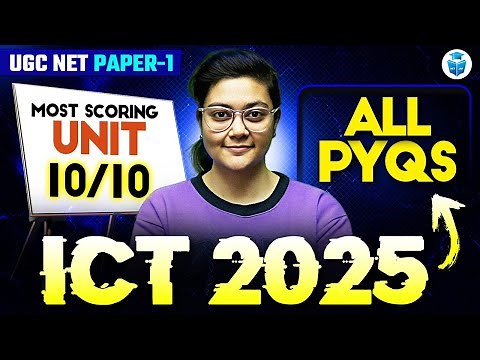 🔥 UGC NET Paper 1 2025 | Most Scoring Unit ICT 📚 | PYQs with Detailed Solutions | Aditi Mam JRFAdda
