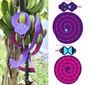 Papercraft BLINKA the CircuitPython “beta” @adafruit @circuitpython #circuitpython