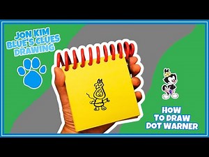 Jon Kim Blue's Clues Drawing - How To Draw Dot Warner