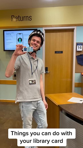 Did you know you can checkout bikes with your Orion Library card? #bicycle #librarycard #library #bikehelmet #summerweather #librarians