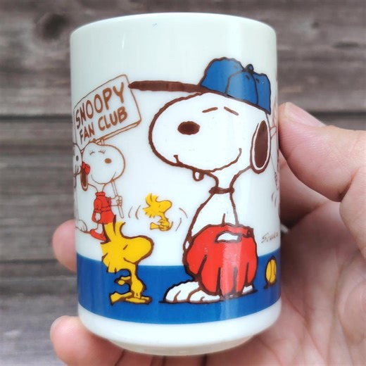 Vintage Snoopy Fan Club Mug, Peanuts Collectible, 1980s Japan - Etsy