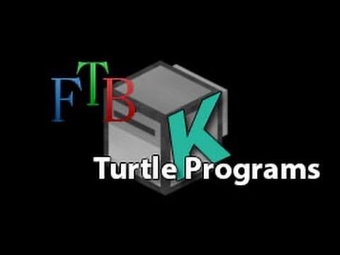 FTB Turtle Programming - First draft of the 3x3 branch mine program