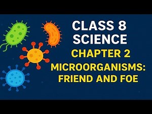 Chapter-2 Microorganisms: Friend and Foe | Class 8 Science