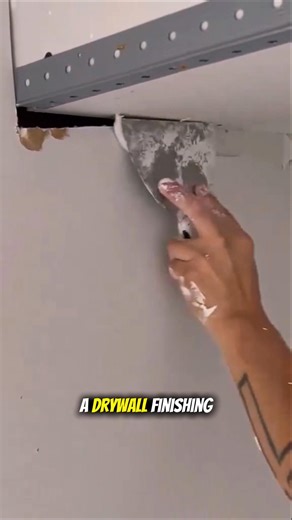 Perfect drywall finishing trick! Smooth joint compound like a pro