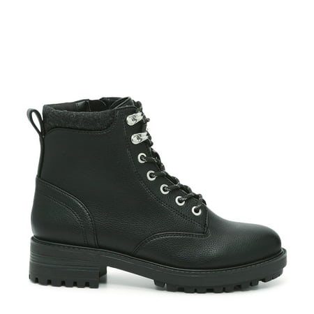 Kelly & Katie Women's Tarwin Wide Width Combat Boot - Walmart.ca