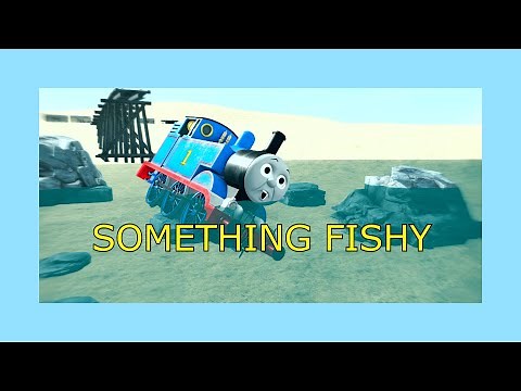 THOMAS FALLEN IN THE WATER | (Trainz Remake Clip - Something Fishy)