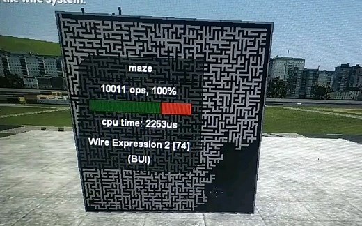 [Gmod-wire] 随机迷宫生成 初版