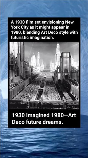 1930 Filmmakers Predicted New York City in 1980… and It’s Stunning 🤯🏙️