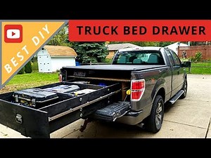 BEST DIY Truck Bed Sliding Drawer