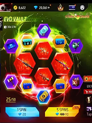 Unlocking the New Evo Vault Event in Free Fire