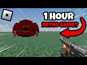 Making a RETRO FPS in ROBLOX in 1 HOUR