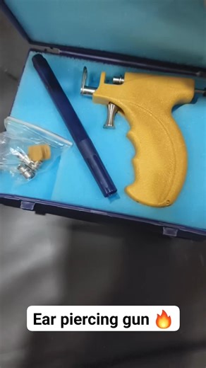 ear piercing gun #earrings #salon #youtubeshorts #explorepage #viralvideo #oreliyasajghor
