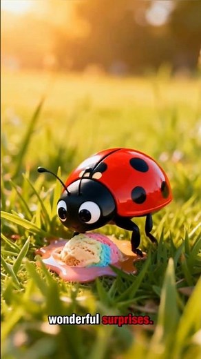 Ladybug Visits the Playground and Finds Ice Cream! 🐞🍦😄