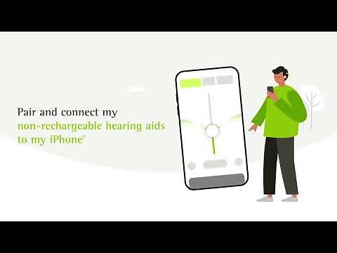 How to Pair Non-Rechargeable Hearing Aids to iPhone®