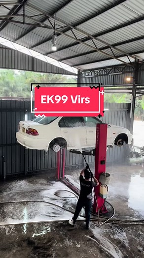 HONDA CIVIC EK99 B16a Restoration and Undercoating Guide