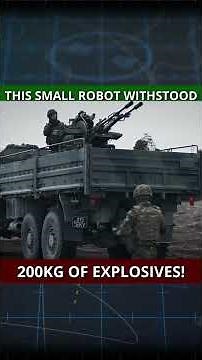 When A Small UGV Withstood 200KG Of Explosives