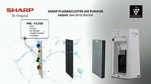 7.8K views · 122 reactions | Sharp Plasmacluster Air Purifier effectively deactivates harmful pollutants in our home by up to 99.97% through its 2-way Air Purification System | Sharp Philippines | Facebook