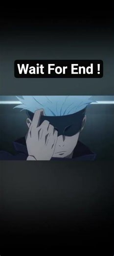 GOJO BLINDFOLD OFF 😱 | The Moment Everyone Was Waiting For 🔥⚡ #anime #animedit #gojo #shorts